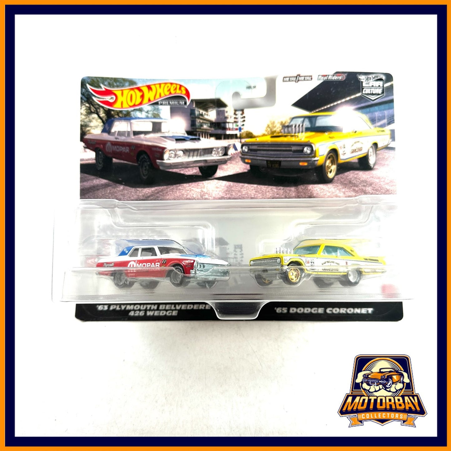 Hot Wheels 1/64 Duopack 63 Plymouth Belvedere & 65 Dodge Coronet