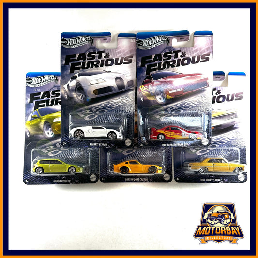 Hot Wheels 1/64 Rapidos y Furiosos Set Racing Course