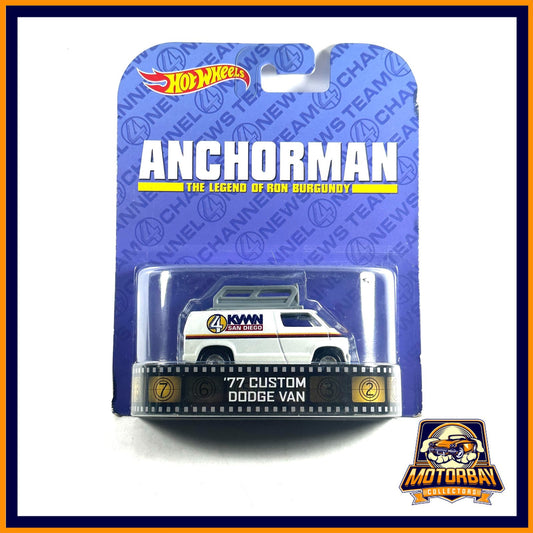 Hot Wheels 1/64 Anchorman 77 Custom Dodge Van