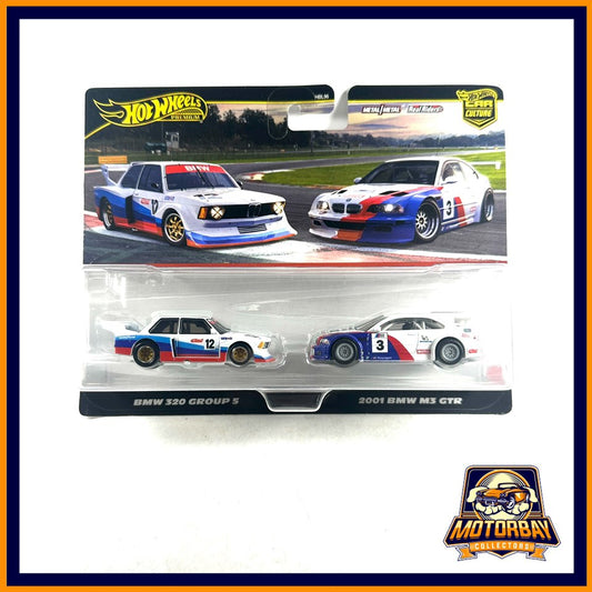 Hot Wheels 1/64 Duopack BMW 320 Group 5 & 2001 BMW M3 GTR