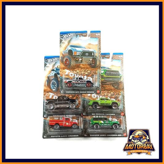 Hot Wheels 1/64 Set Toyota Silver Series