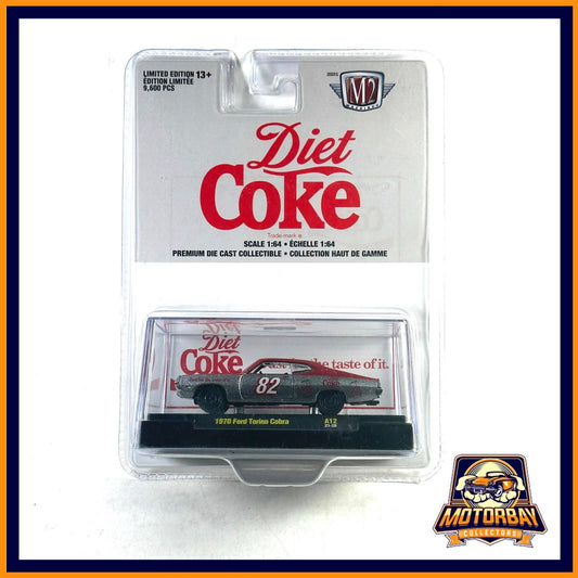 M2 1/64 Coca Cola 1970 Ford Torino Cobra