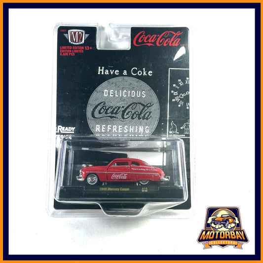 M2 1/64 Coca Cola 1949 Mercury Coupe