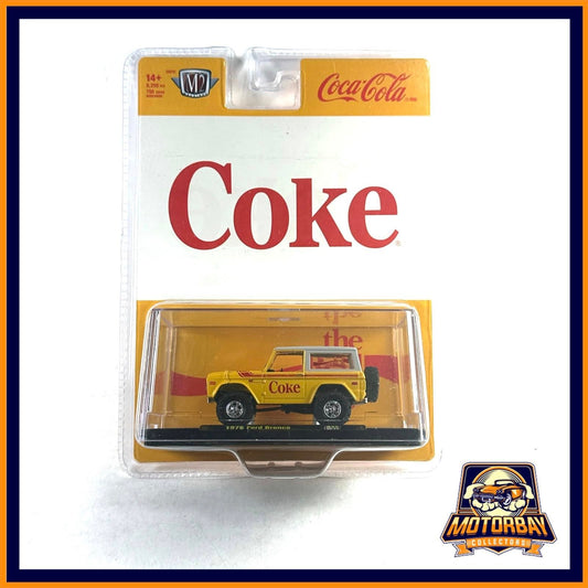 M2 1/64 Coca Cola 1976 Ford Bronco