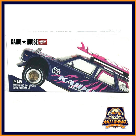 Mini GT 1/64 Kaido House Datsun 510 4X4 Wagon
