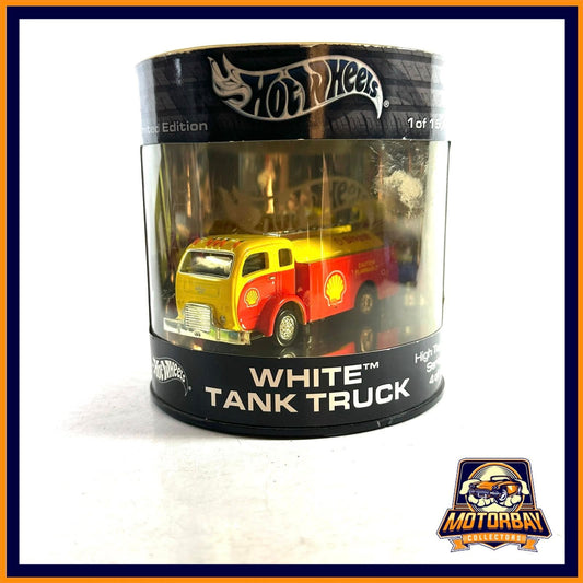 Hot Wheels 1/64 White Tank Truck