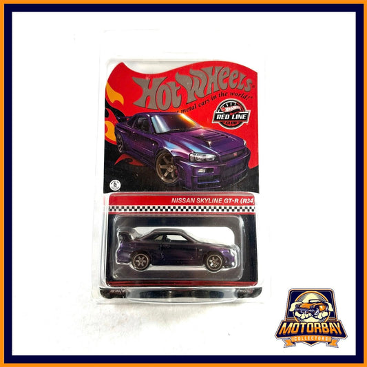 Hot Wheels 1/64 RLC Nissan Skyline GTR R34