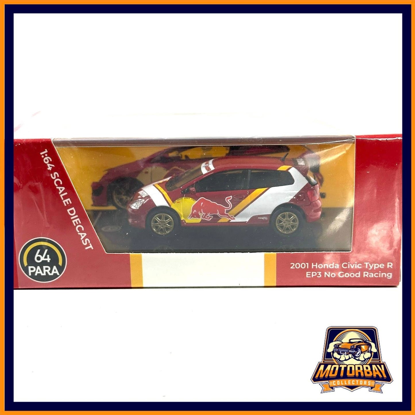Para 64 1/64 2001 Honda Civic Type R