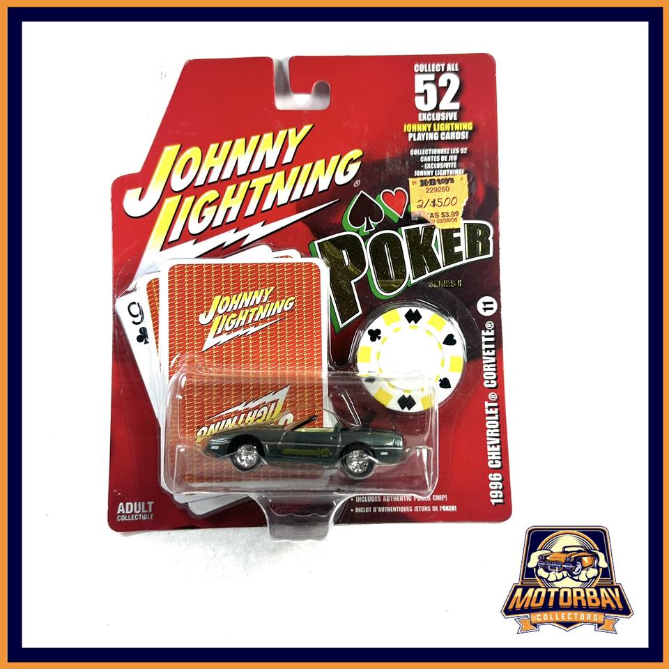 Johnny Lightning 1/64 1996 Chevrolet Corvette