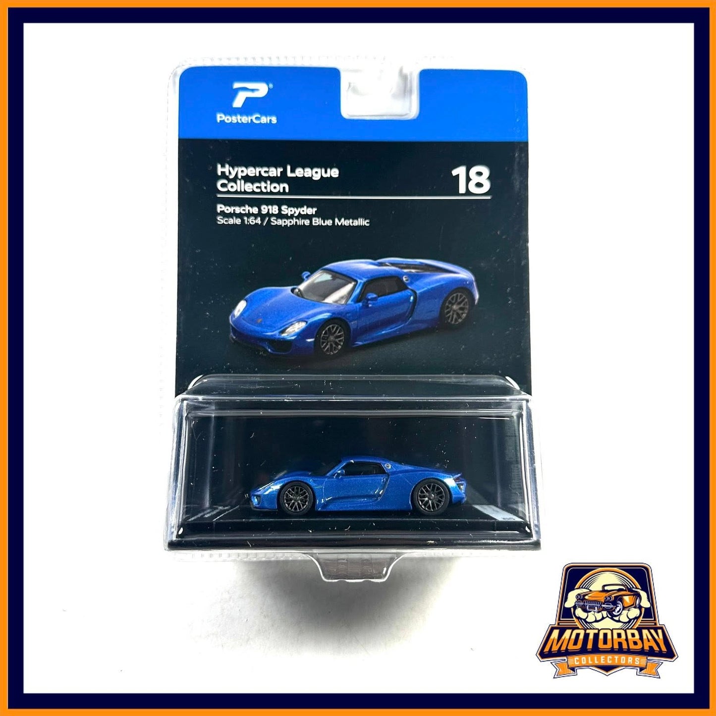 PosterCars 1/64Porsche 918 Spyder