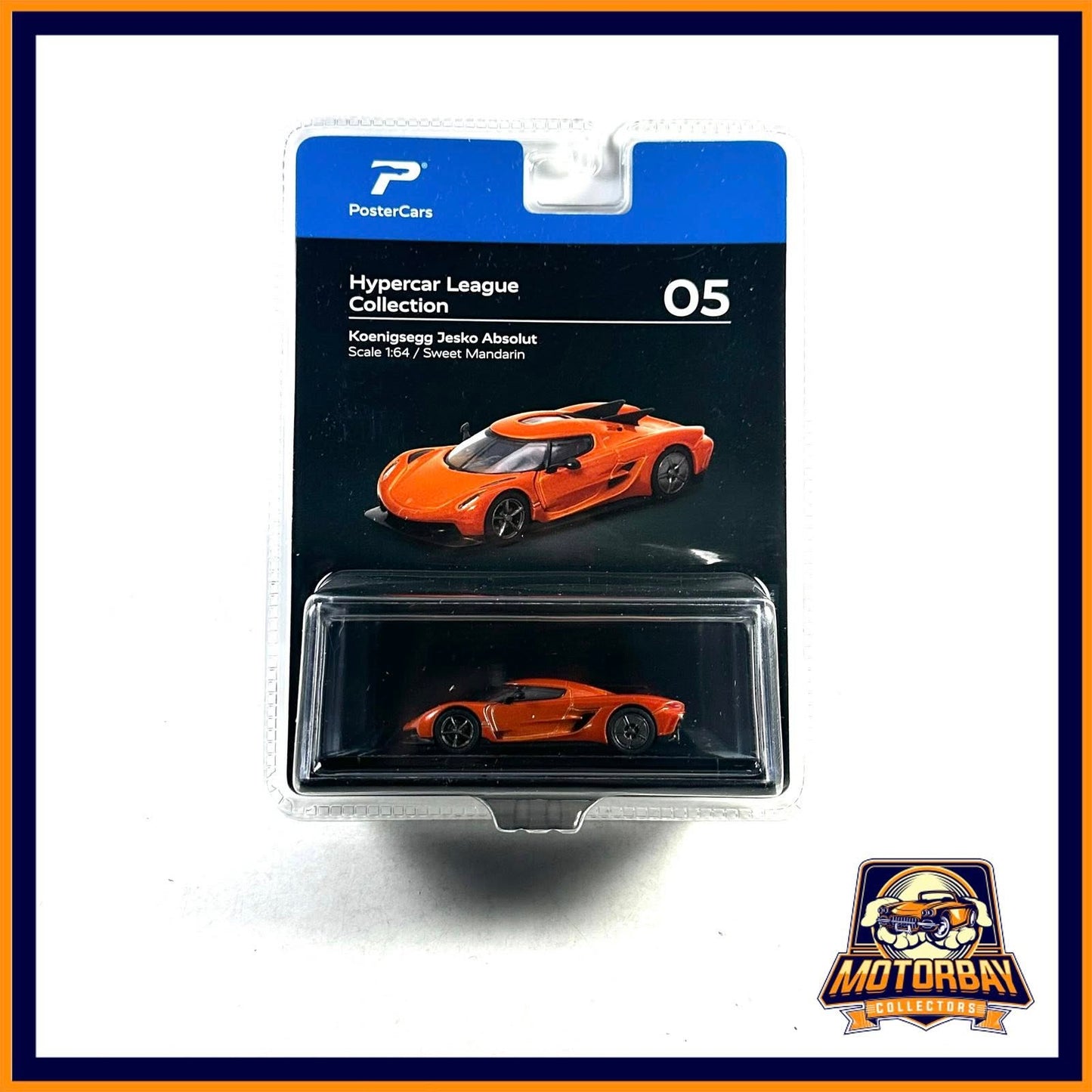 PosterCars 1/64 Koenigsegg Jesko Absolut