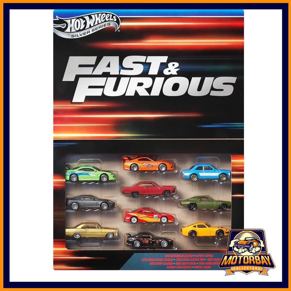 Hot Wheels 1/64 Rapidos y Furiosos Set Fast & Furious
