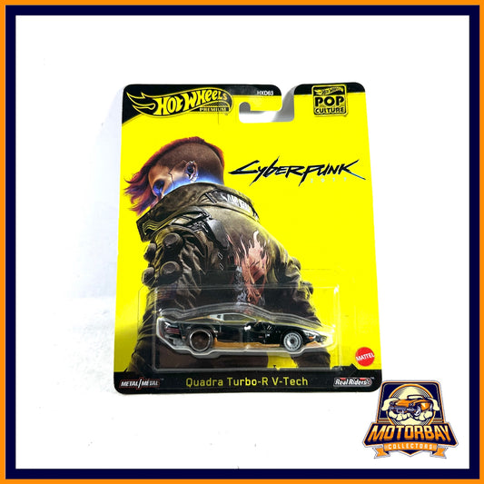Hot Wheels pop culture premium 1/64 cyberpunk quadra turbo