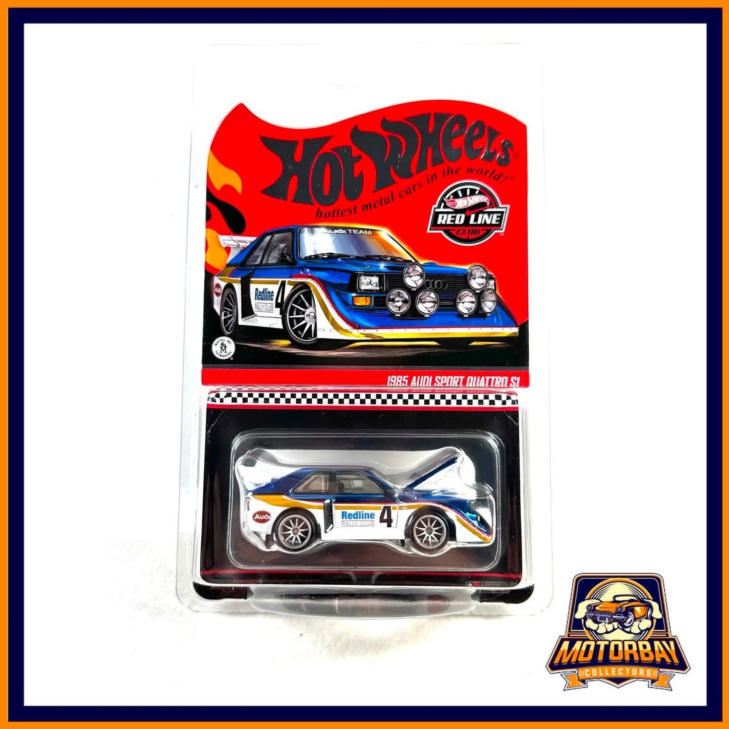 Hot Wheels 1/64 RLC Audi Quattro