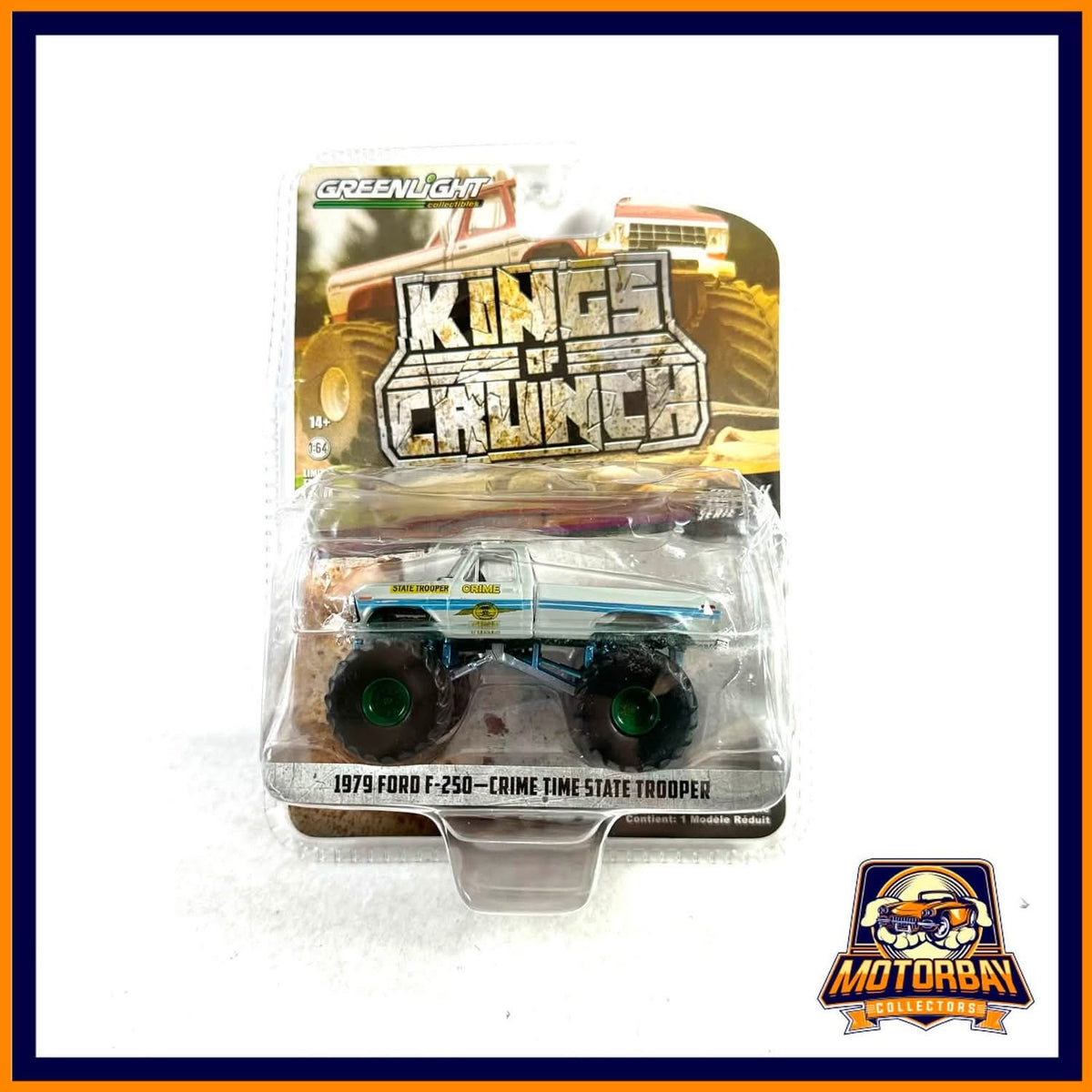 Greenlight 1/64 greenmachine Chase 1979 Ford F250 monster