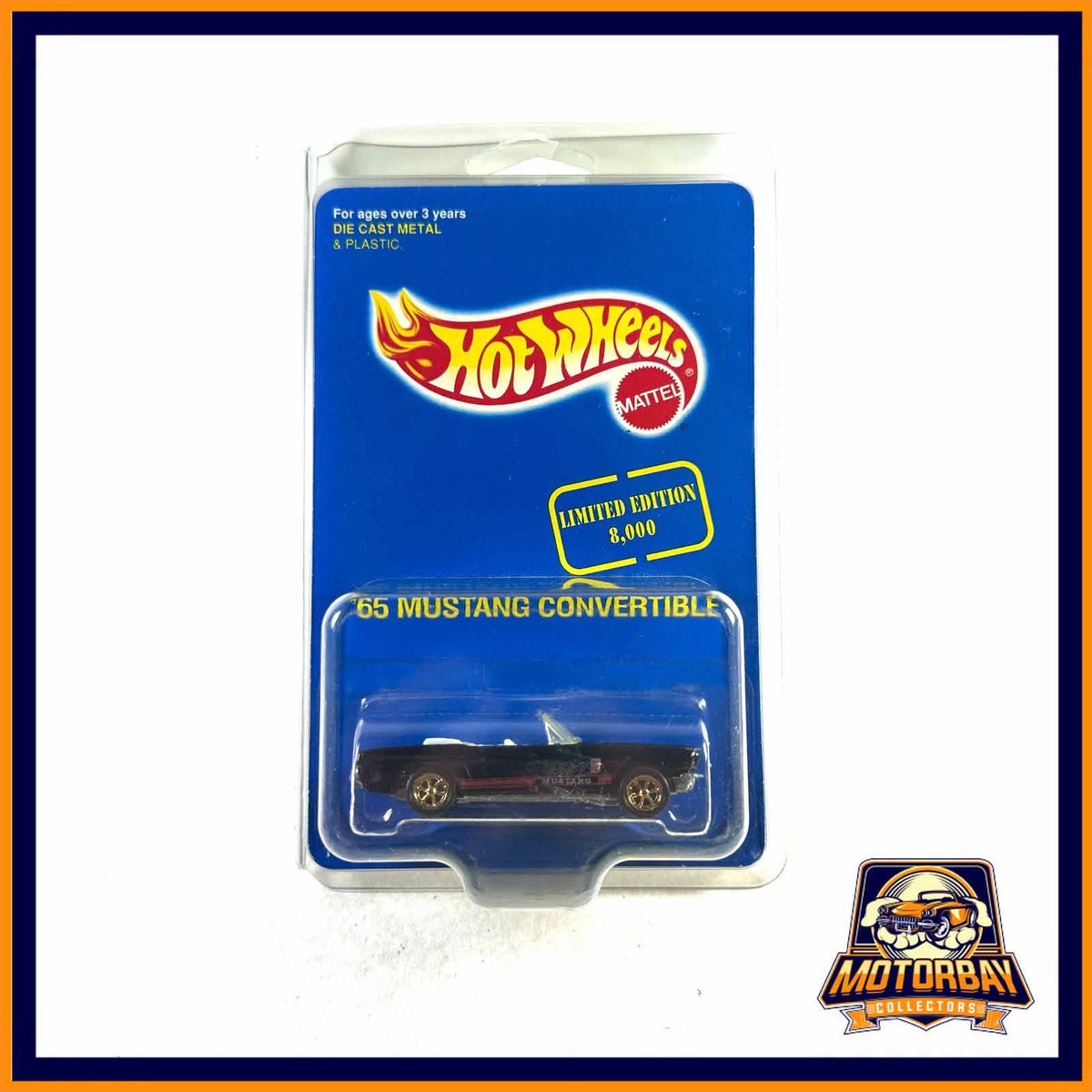 Hot wheels edicion limitada 1/64 ford mustang 65 convertible