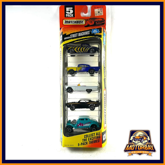 Matchbox set 5 pack 1/64 American streets machines