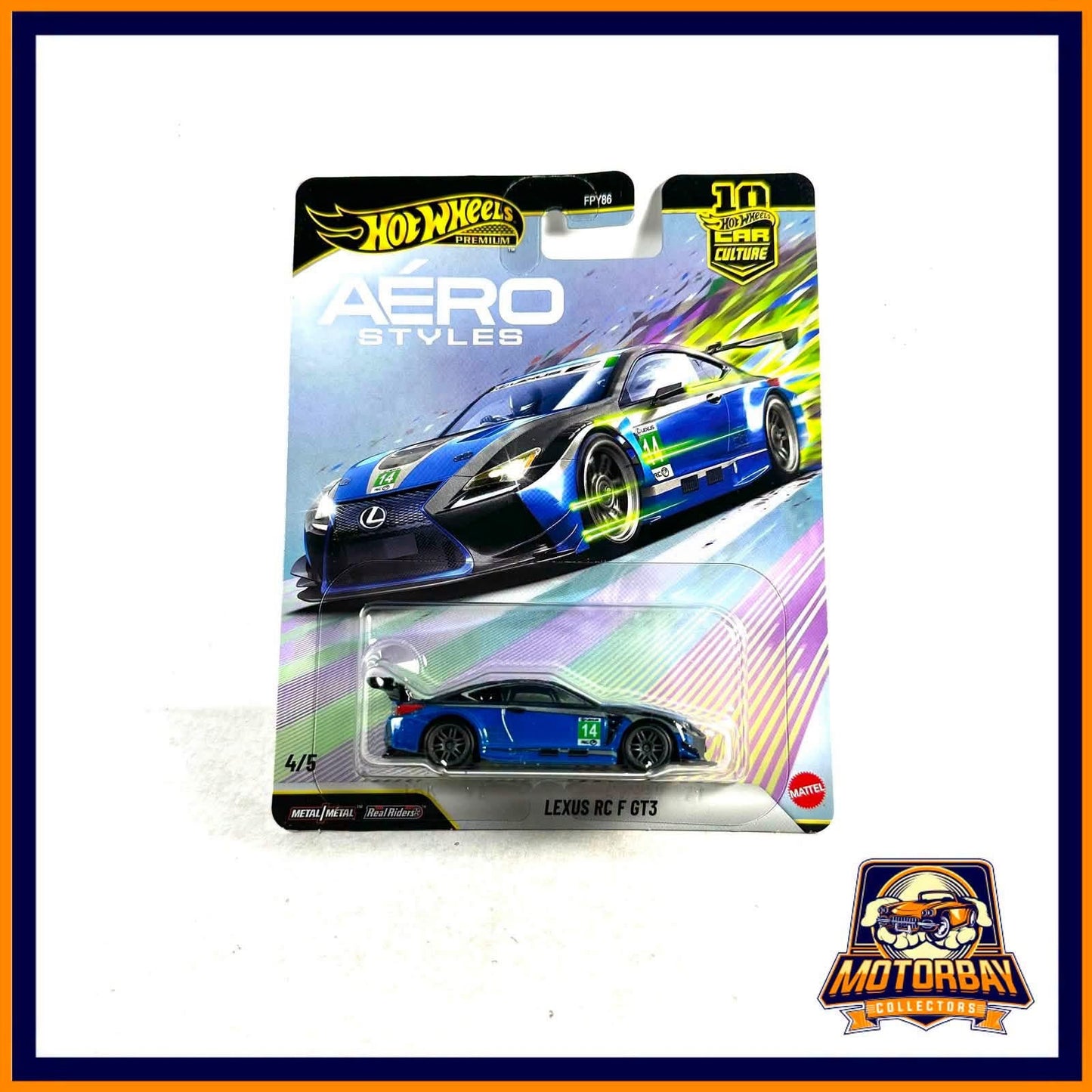 Hot Wheels premium 1/64 Aero Styles Lexus RC