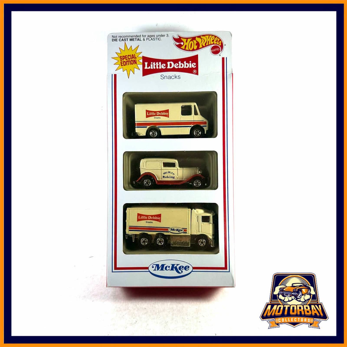 Hot wheels edicion especial little Debbie 1/64 3 pack