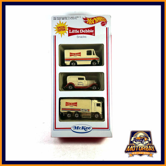 Hot wheels edicion especial little Debbie 1/64 3 pack
