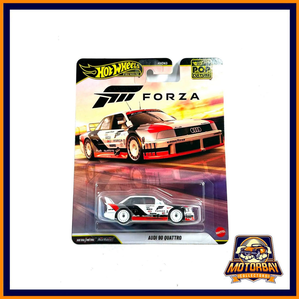 Hot Wheels premium 1/64 forza Audi 90 quattro