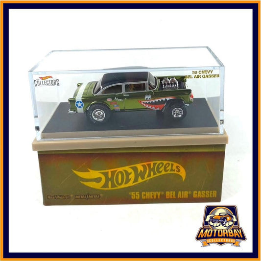 Hot Wheels 1/64 RLC Chevy 55 Bel Air Gasser Eye Of Tiger