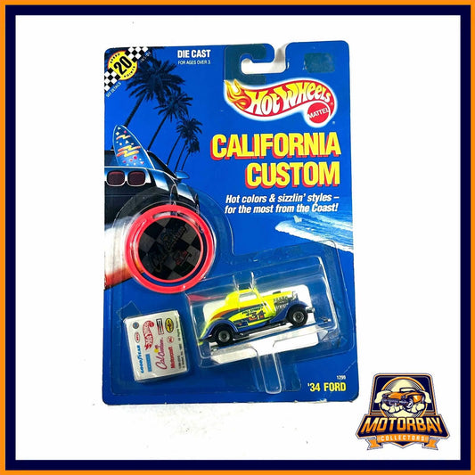 Hot wheels California custom 1/64 34 ford