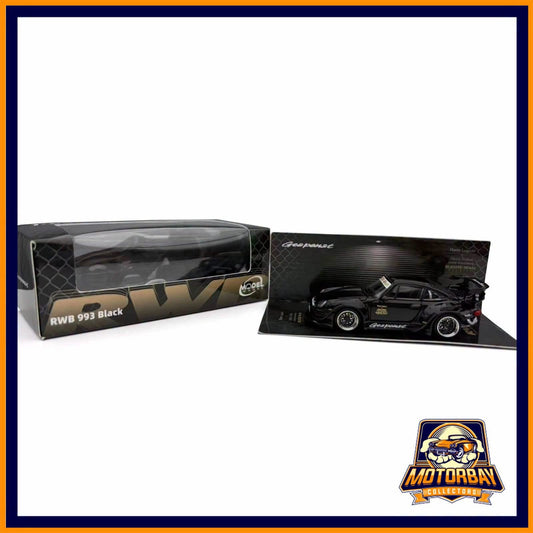 Diecast model Car 1/64 Porsche RWB 993 “gespenst”