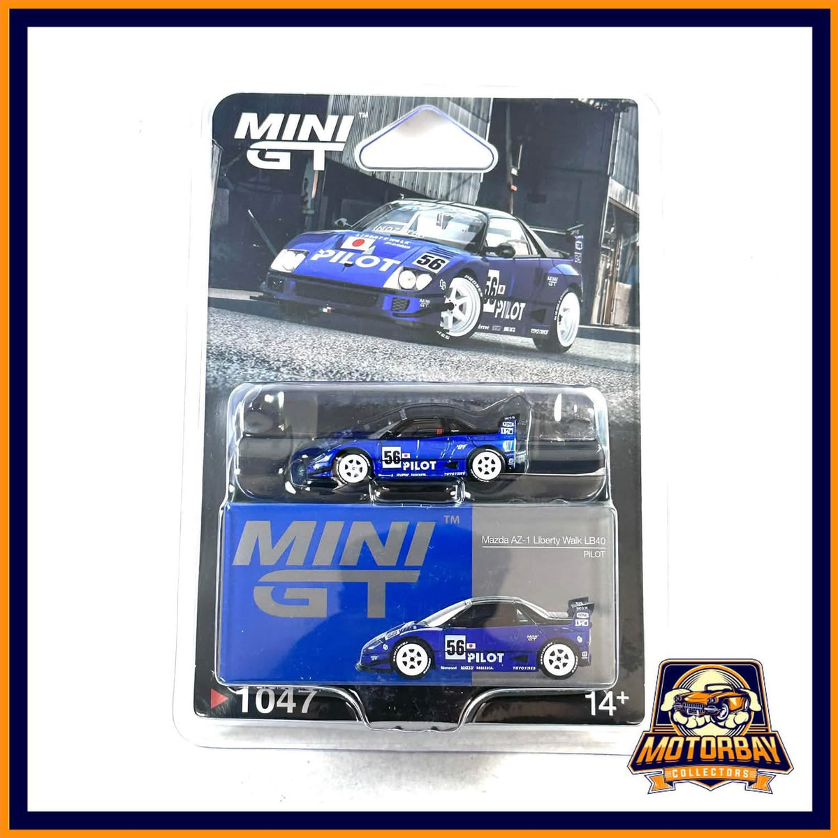 Mini GT 1/64 1047 Mazda az-1 lbwk