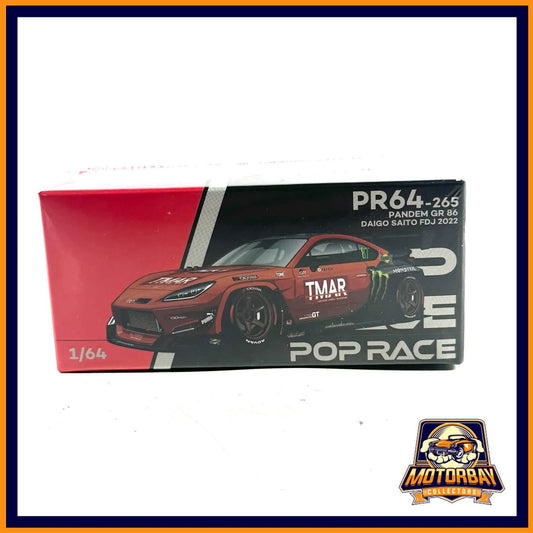 Pop race 1/64 pandem Toyota gr86