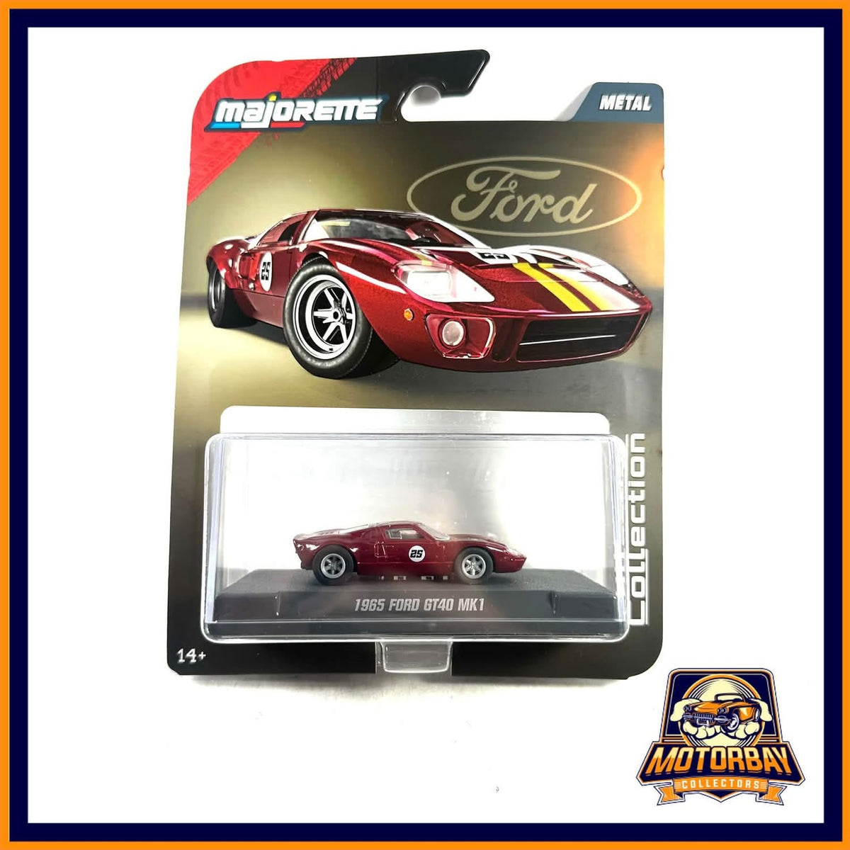 Majorette 1/64 ford gt40 1965
