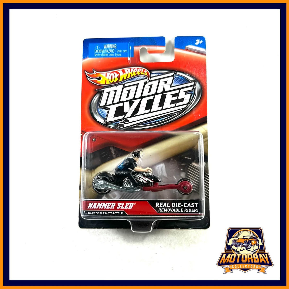 Hot wheels motorcycles 1/64 hammer sled