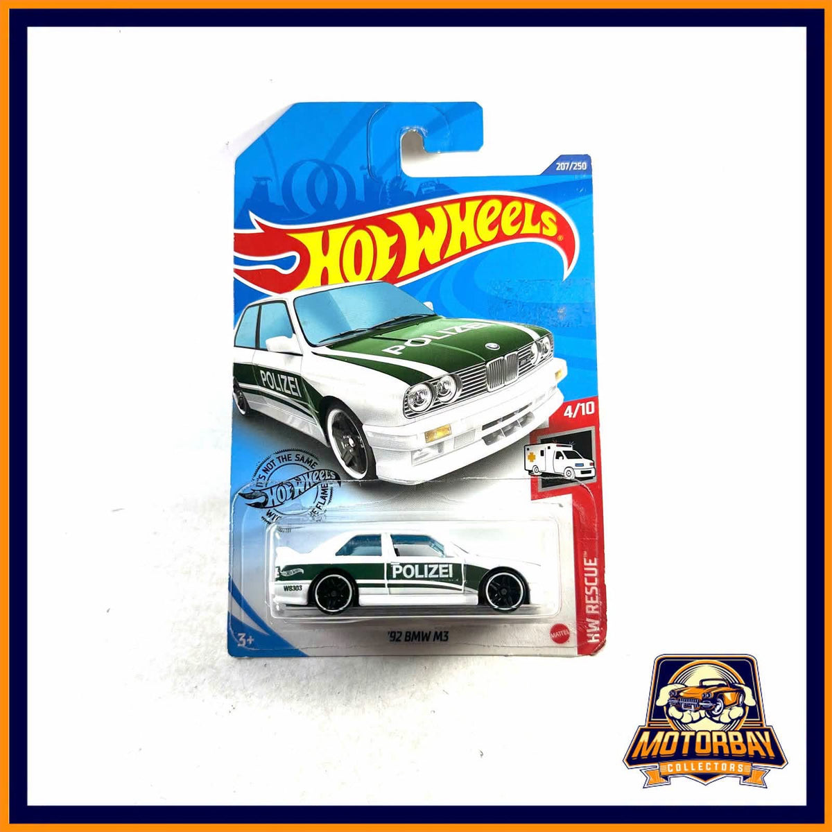 Hot wheels 1/64 BMW m3 e30 police