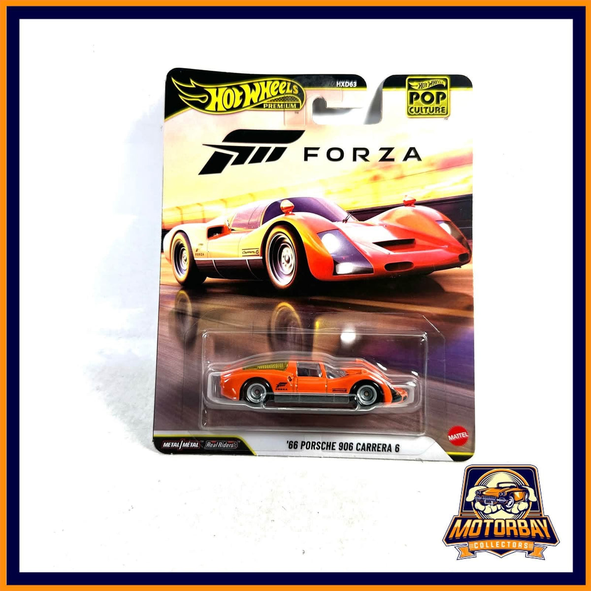 Hot wheels pop culture premium 1/54 ford Porsche 906 carrera 6