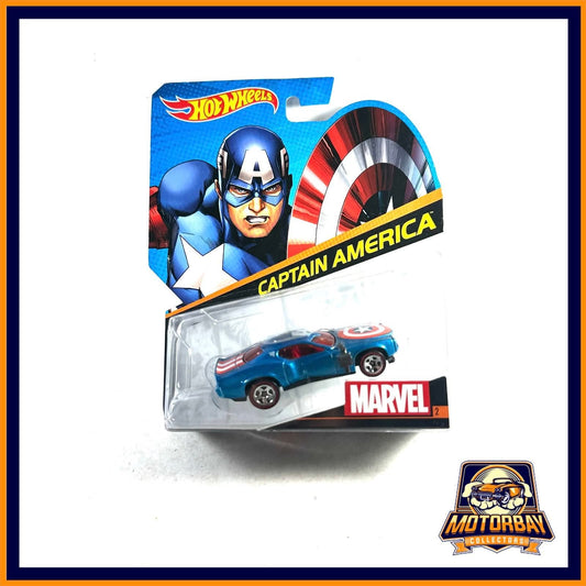 Hot Wheels 1/64 Capitan América