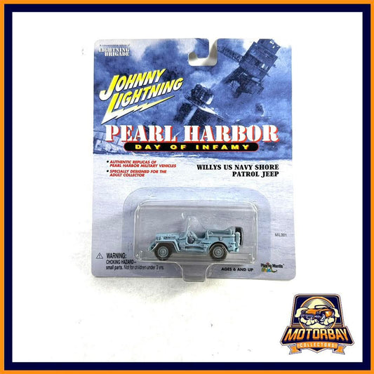 Johnny Lightning 1/64 Willys US Navy Shore Patrol Jeep