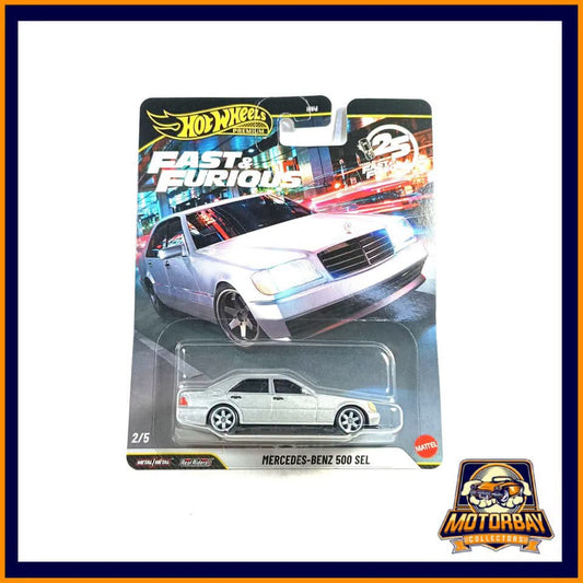 Hot Wheels 1/64 Mercedes-benz 500 SEL