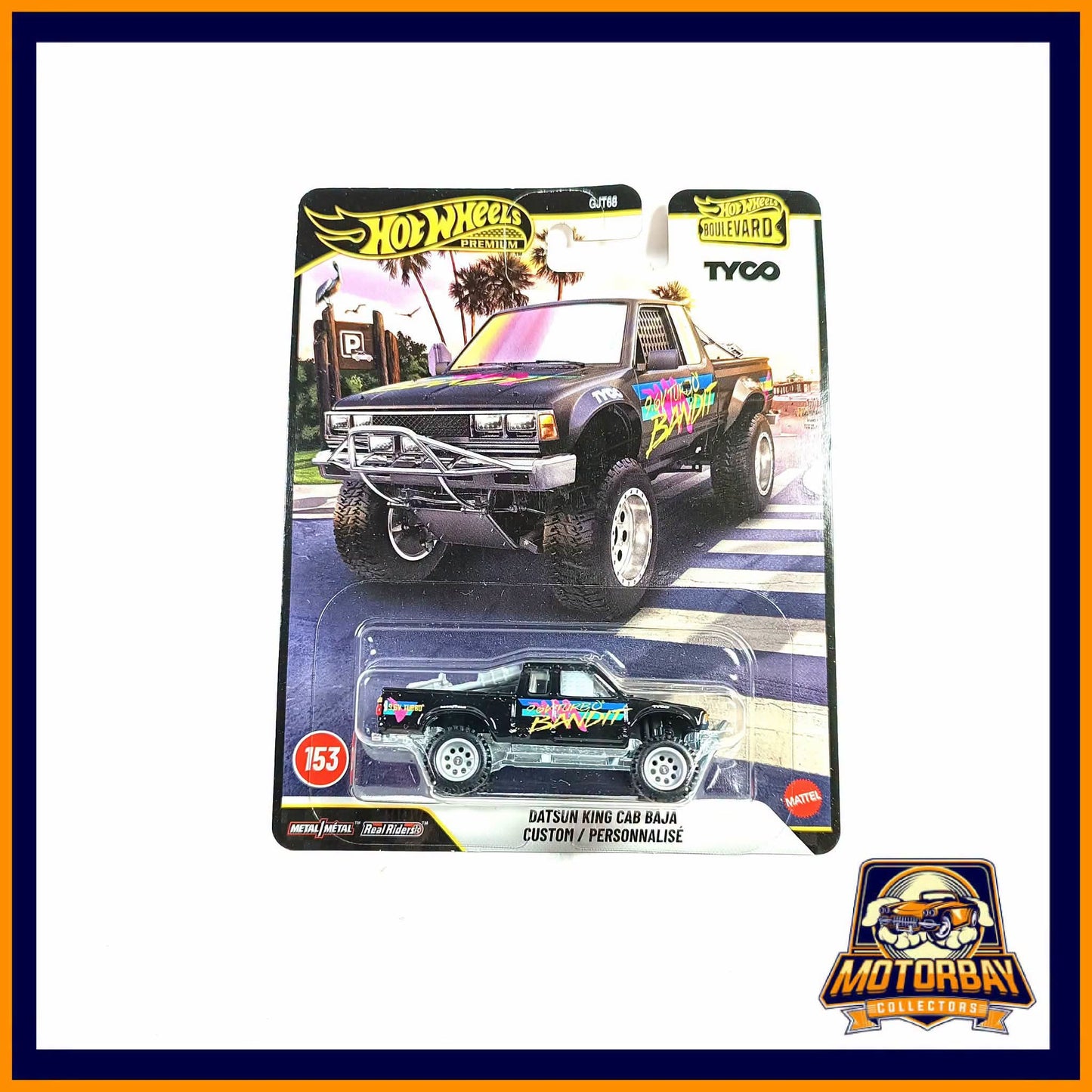 Hot Wheels 1/64 Datsun King Cab Baja Custom/ Personnalise