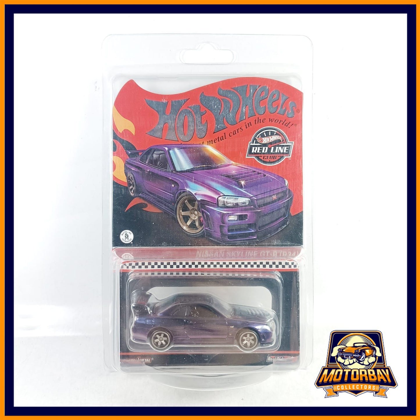 Hot Wheels 1/64 Nissan Skyline GT-R R34