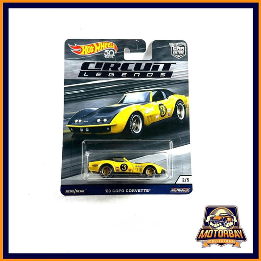 Hot Wheels 1/64 69 Copo Corvette