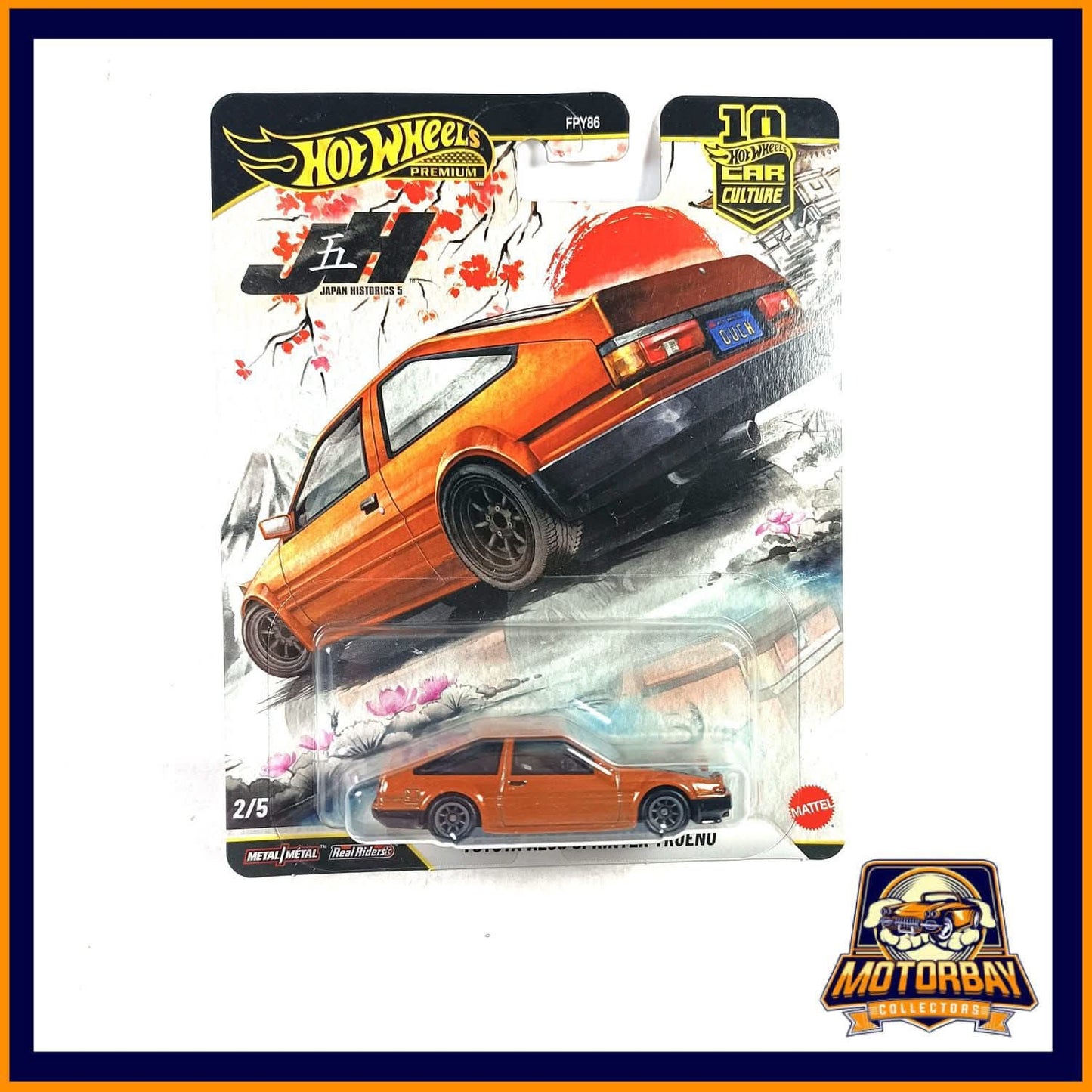 Hot Wheels 1/64 Toyota AE86 Sprinter Trueno
