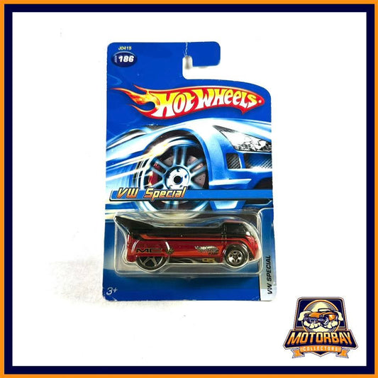Hot Wheels 1/64 VW Special detalle en blíster