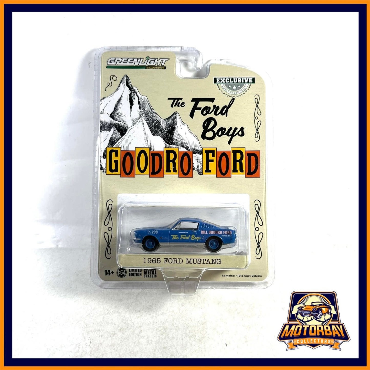 Greenlight 1/64 1966 Ford Mustang