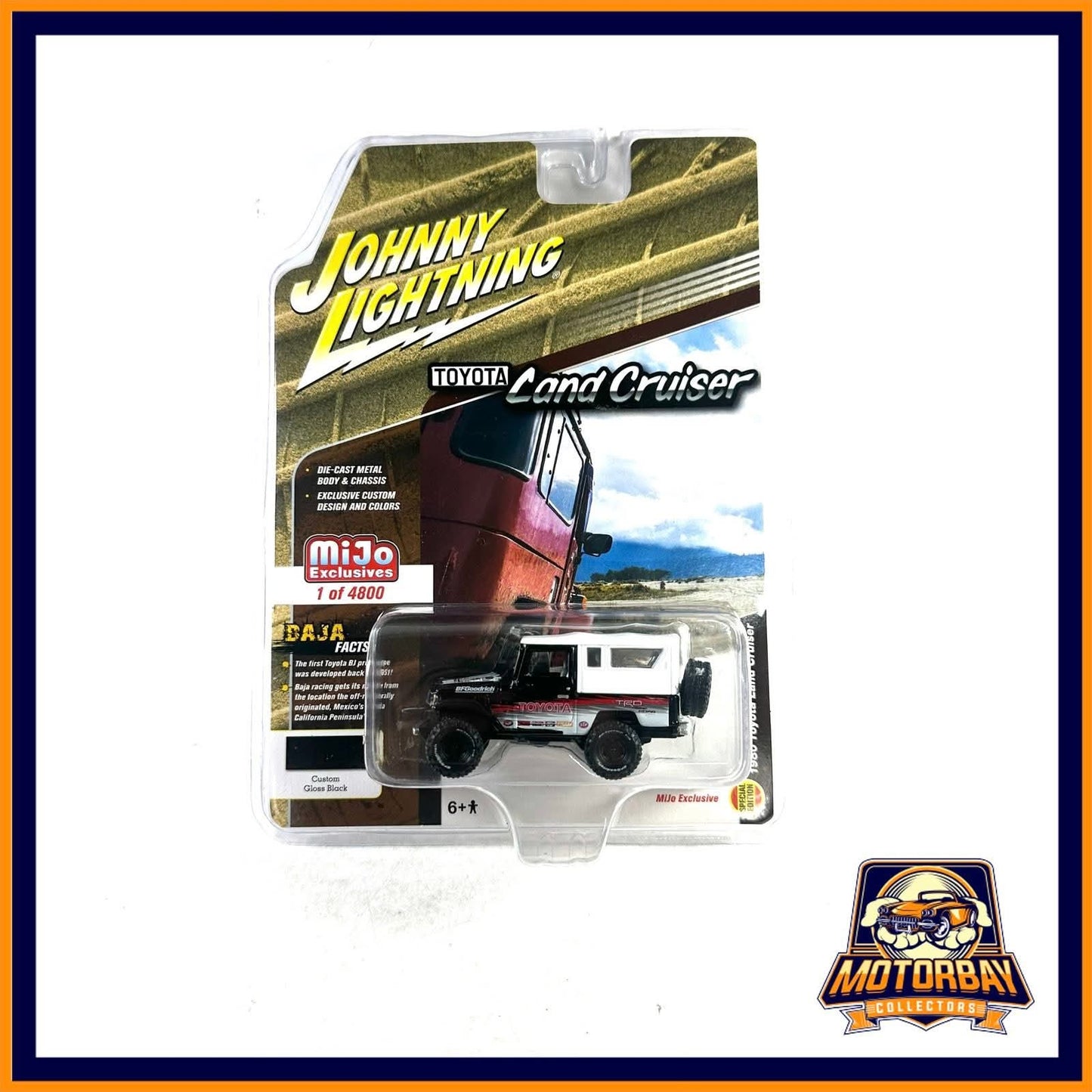 Johnny Lightning 1/64 1980 Toyota Land Cruiser