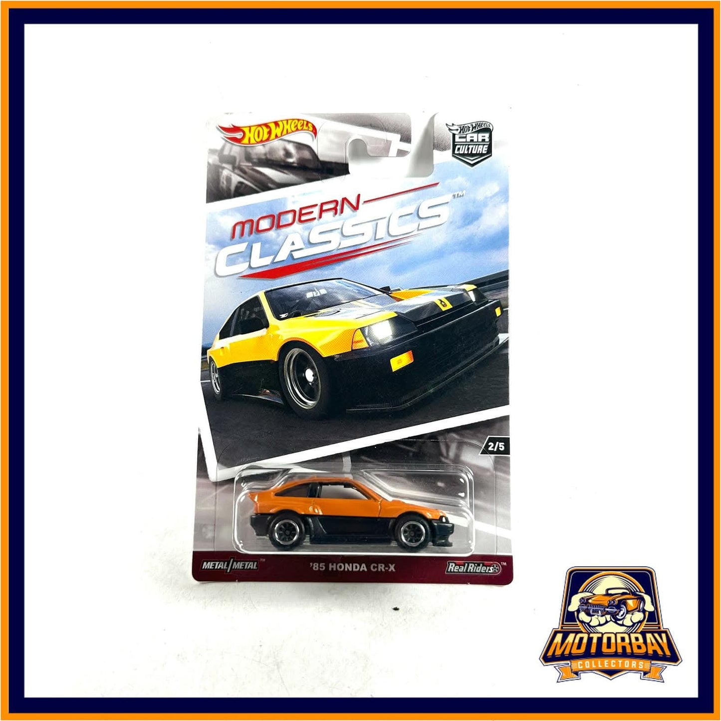 Hot Wheels 1/64 85 Honda CR-X