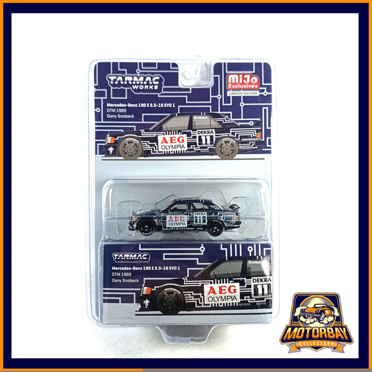 Tarmac Works 1/64 Mercedes-benz 190 E 2.5-16 EVO 1 DTM 1989