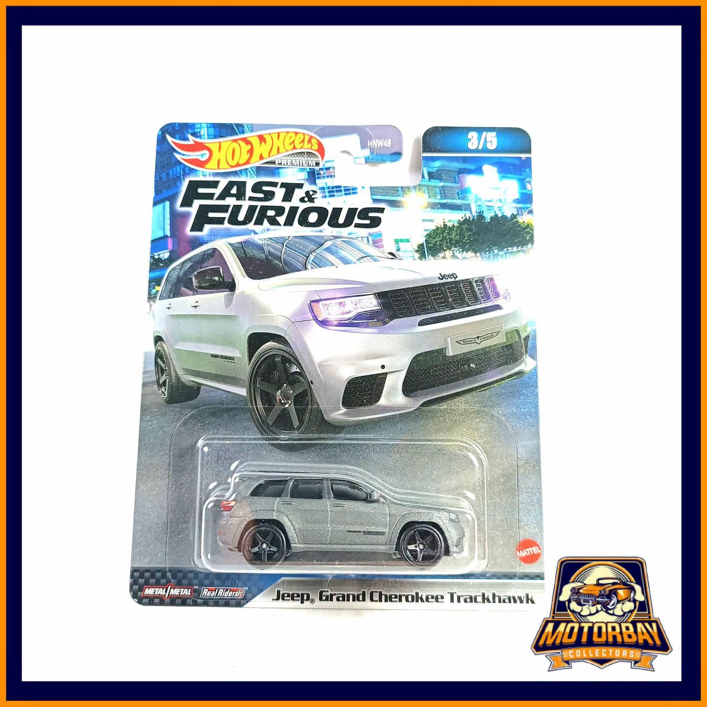 Hot Wheels 1/64 Jeep Grand Cherokee Trackhawk Rápidos y Furiosos