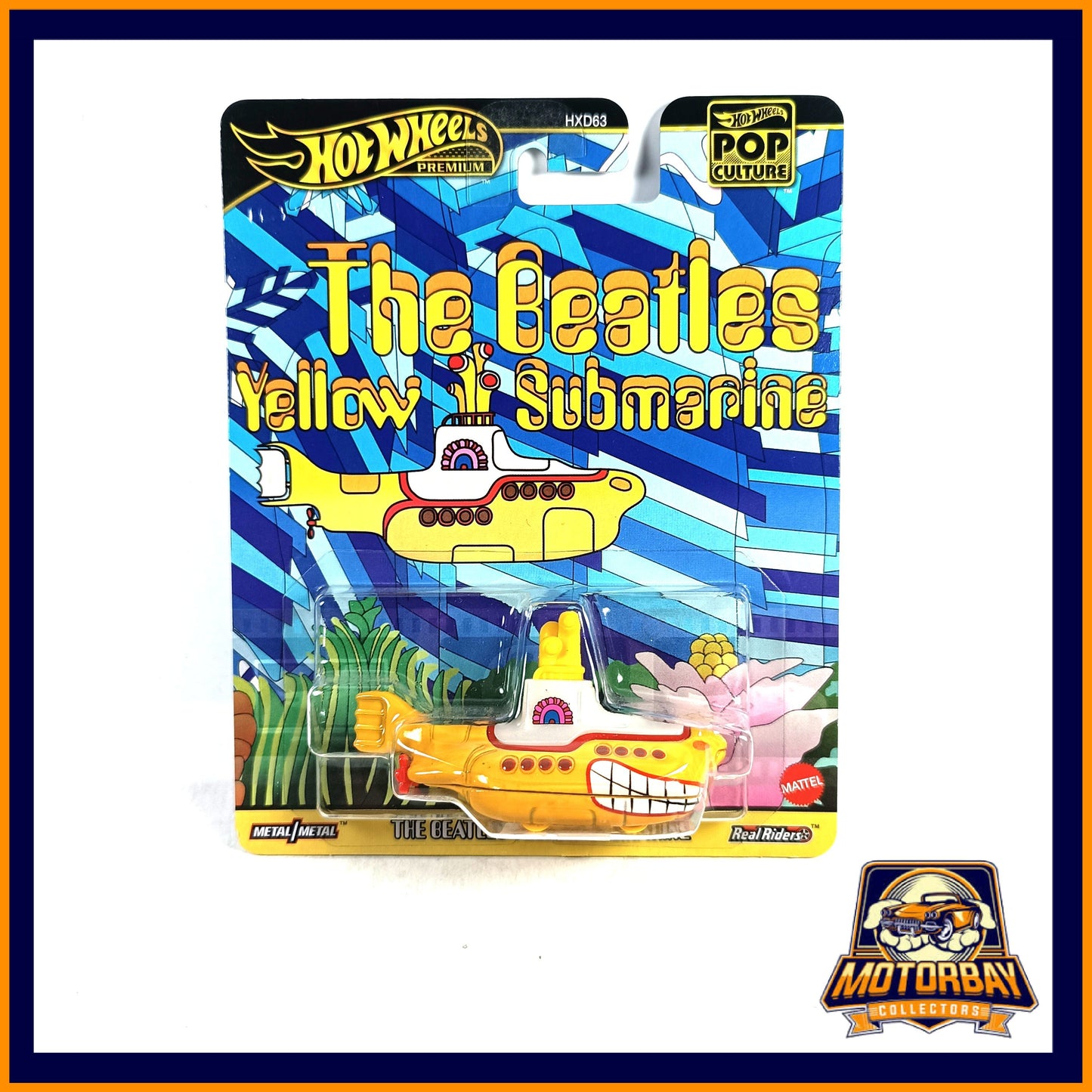Hot Wheels 1/64 The Beatles Yellow Submarine