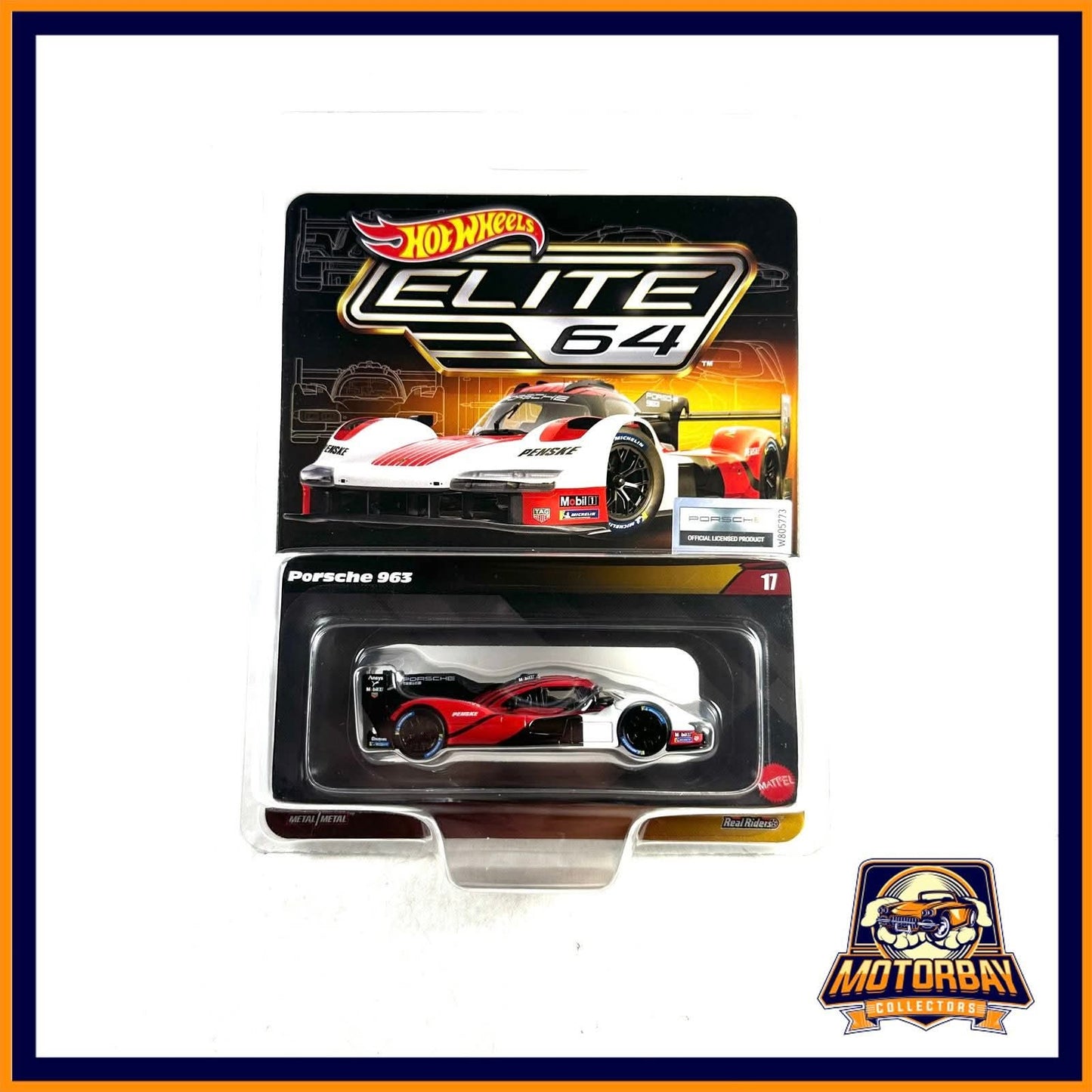 Hot Wheels 1/64 Porsche 963