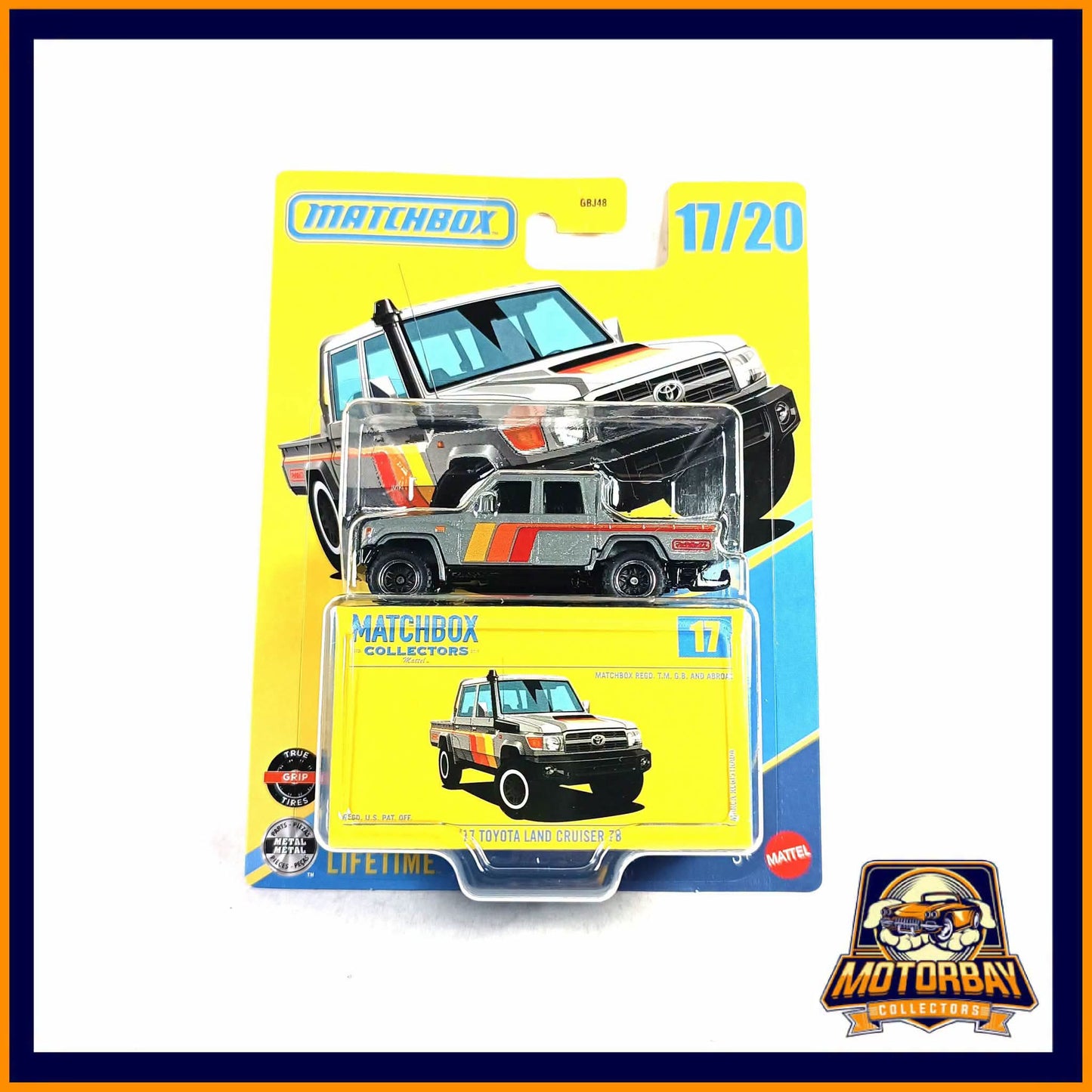 Matchbox 1/64 17 Toyota Land Cruiser 78